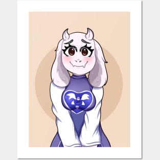 Toriel Posters and Art